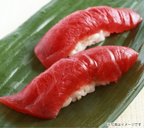 まぐろ食堂まりん 大須店！極上本鮪の赤身握りのイメージです。